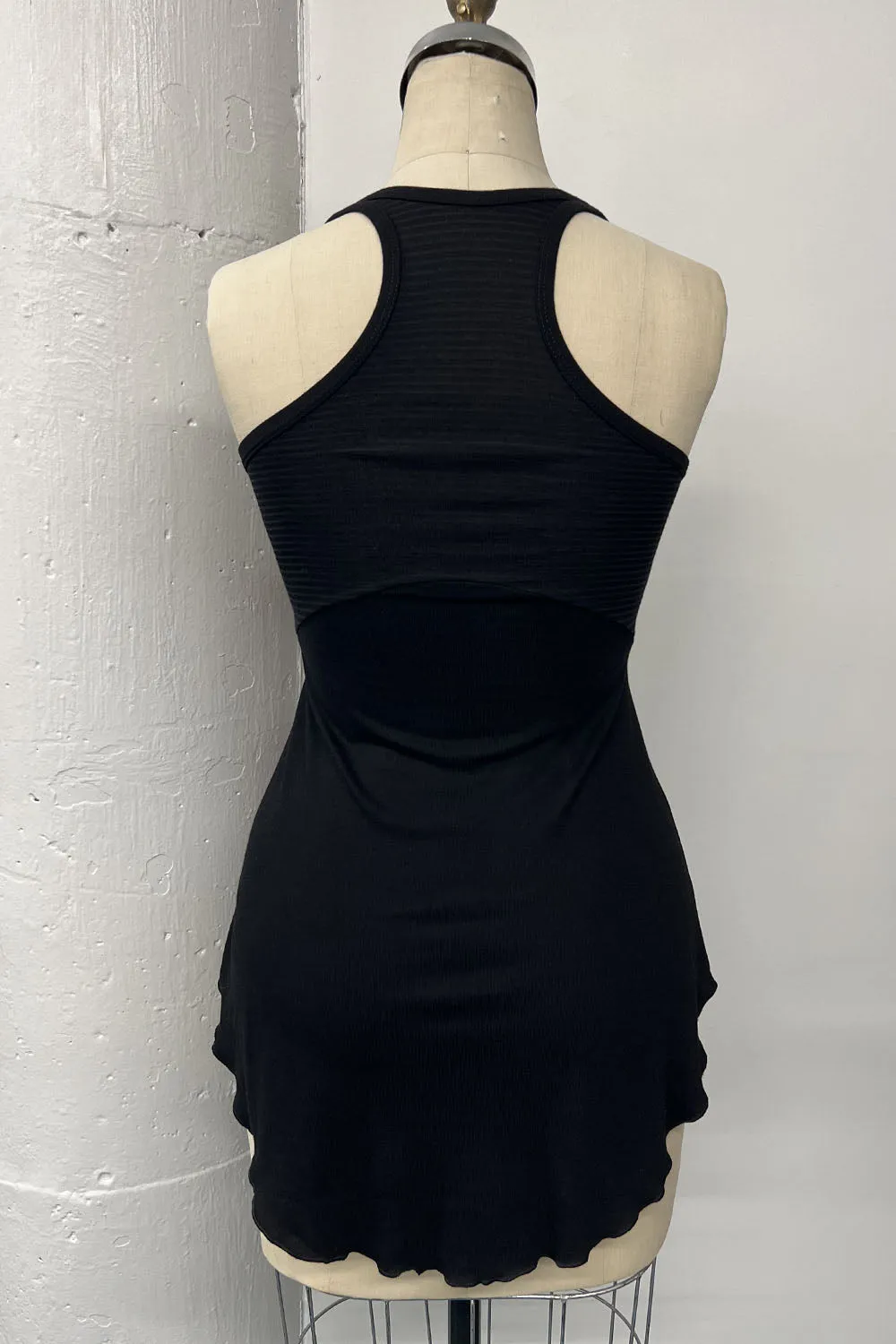 RESALE - MJ Long Tank- Black- XS- RE410 sold by Anne Mulaire product image thumbnail 2