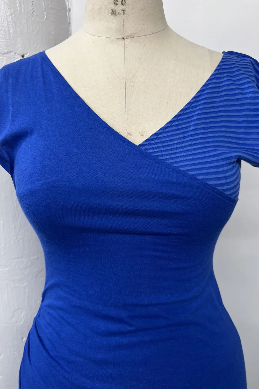 RESALE - Isabelle Dress- Cobalt - XS- RE406 sold by Anne Mulaire product image thumbnail 4