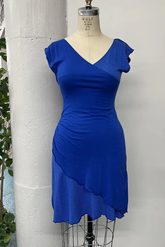 RESALE - Isabelle Dress- Cobalt - XS- RE406 made by Anne Mulaire