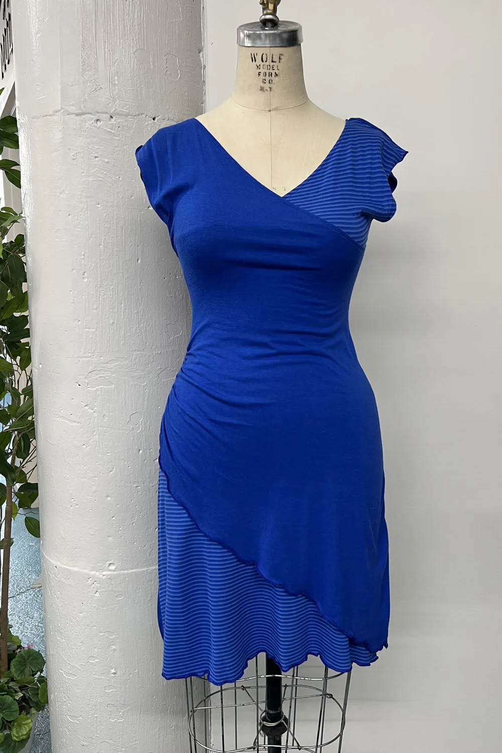 RESALE - Isabelle Dress- Cobalt - XS- RE406 sold by Anne Mulaire