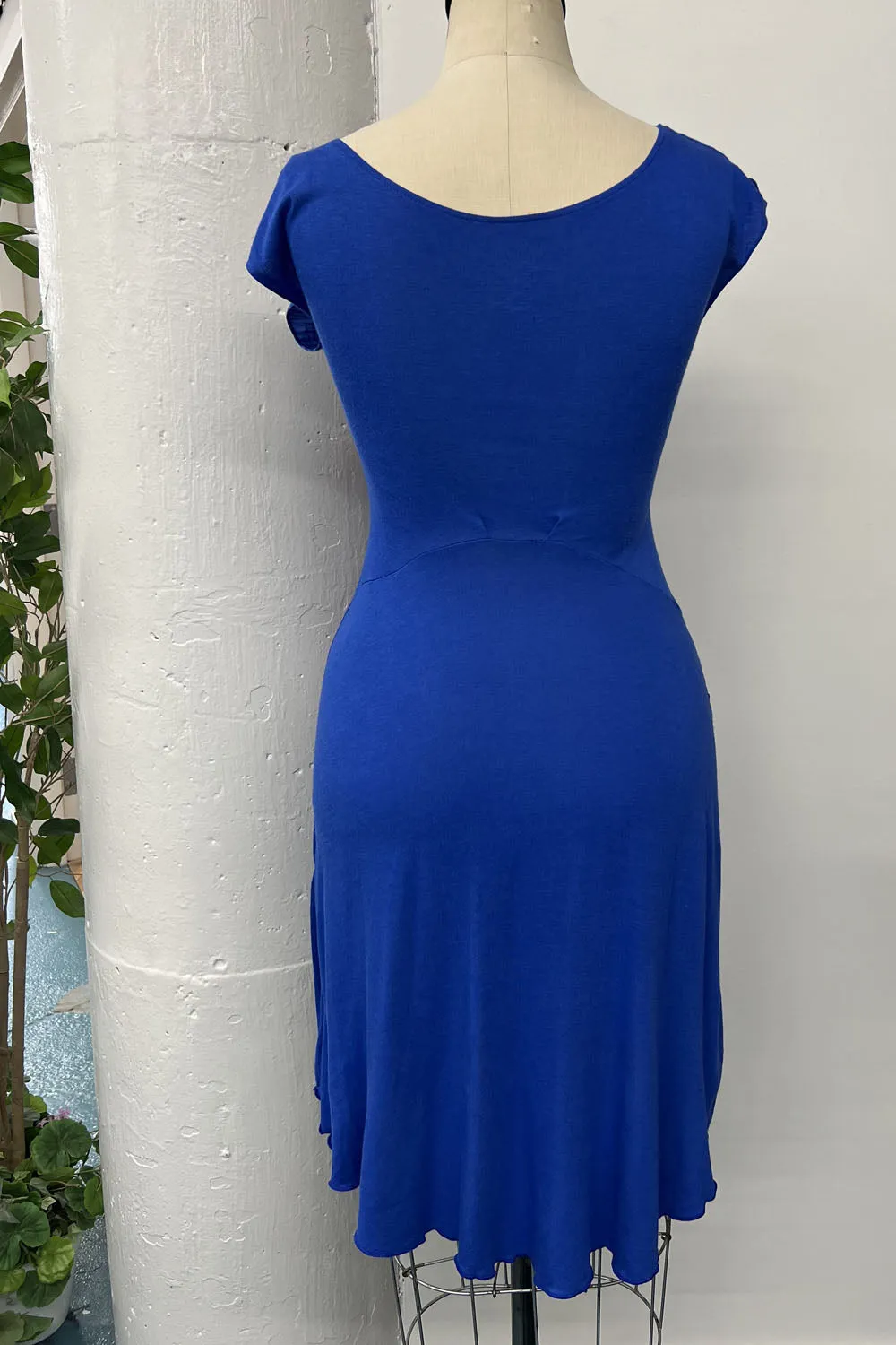 RESALE - Isabelle Dress- Cobalt - XS- RE406 sold by Anne Mulaire product image thumbnail 3