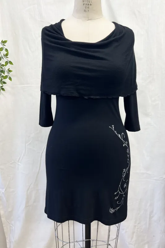 RESALE - Danielle Dress with print - M- RE403 sold by Anne Mulaire