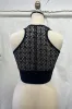 RESALE - Crop Top Black Lace- M- RE402 sold by Anne Mulaire