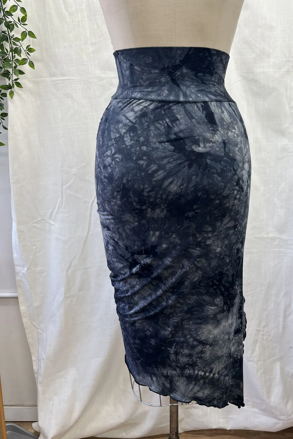 RESALE - Twist Skirt- S- Grey Tiedye- RE391 sold by Anne Mulaire product image thumbnail 2