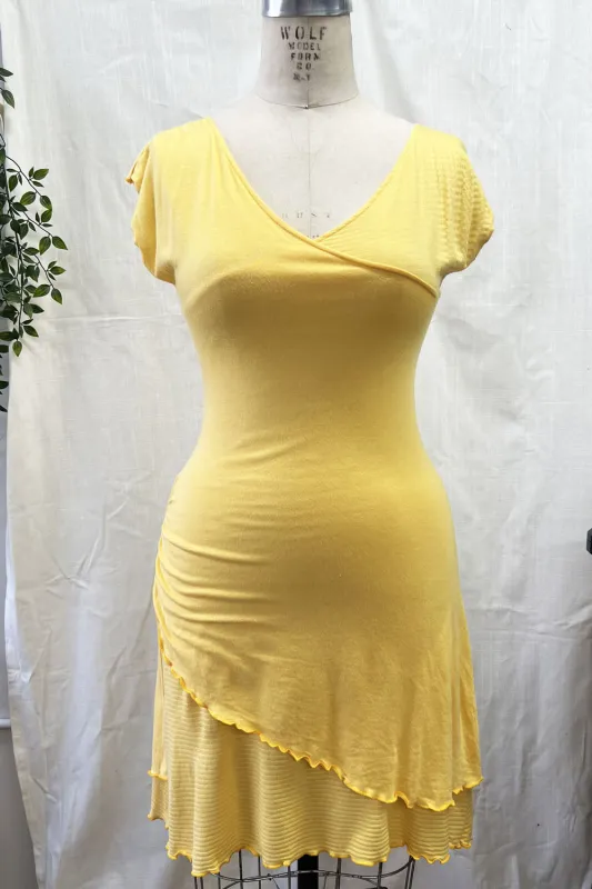 RESALE - Isabelle Dress- S- Yellow- RE387 sold by Anne Mulaire