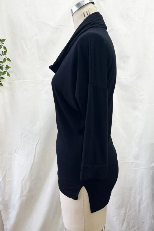 RESALE - Bamboo Top - S -Black- RE376 sold by Anne Mulaire