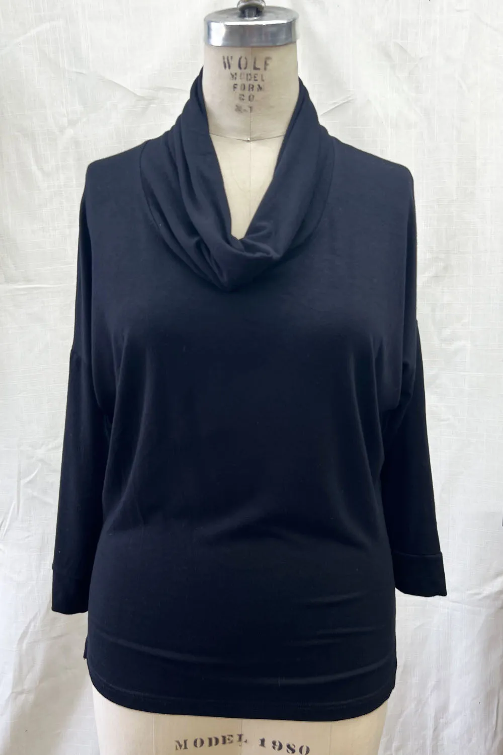 RESALE - Bamboo Top - S -Black- RE376 sold by Anne Mulaire product image thumbnail 3