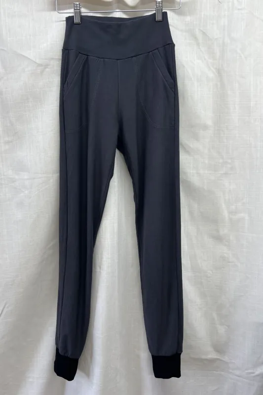 RESALE - Bamboo Fleece Pants - S -Charcoal- RE375 sold by Anne Mulaire