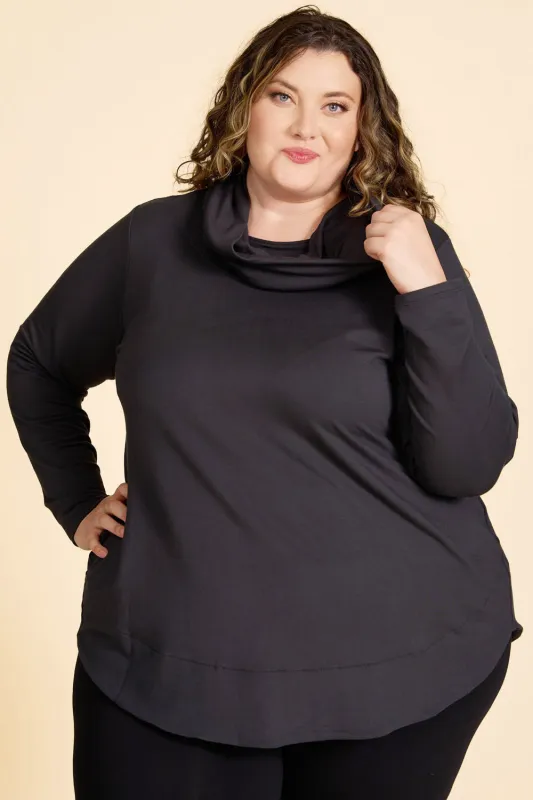 JORDYN Sweater- Charcoal sold by Anne Mulaire