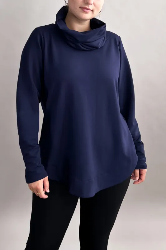 JORDYN Sweater- Navy sold by Anne Mulaire