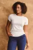 CLASSIC Bamboo Tee- Cream Mix sold by Anne Mulaire