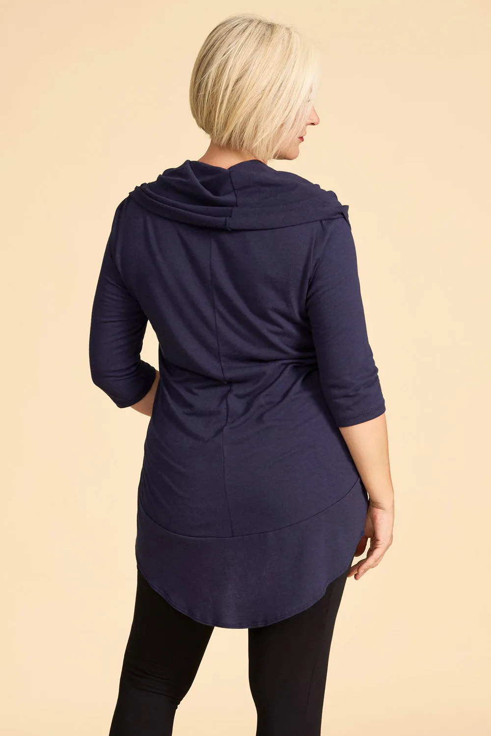 DANIELLE Tunic- Navy sold by Anne Mulaire product image thumbnail 3