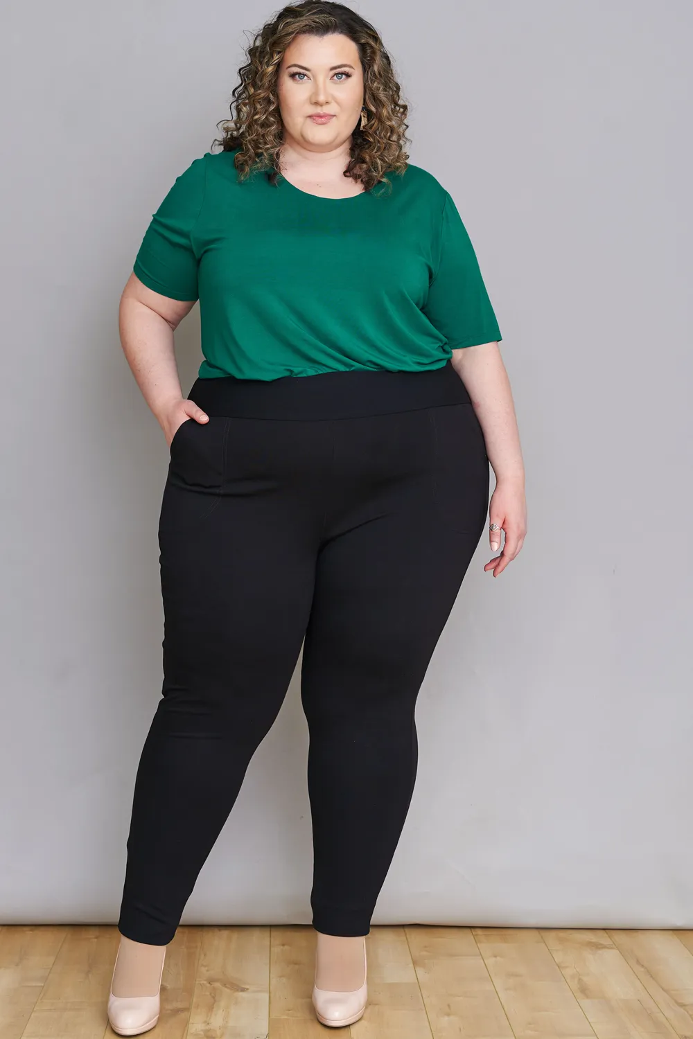 CHAPLIN SLIM Pant- Black sold by Anne Mulaire product image thumbnail 4