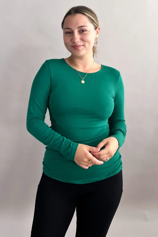 CLASSIC Long Sleeve - Evergreen sold by Anne Mulaire