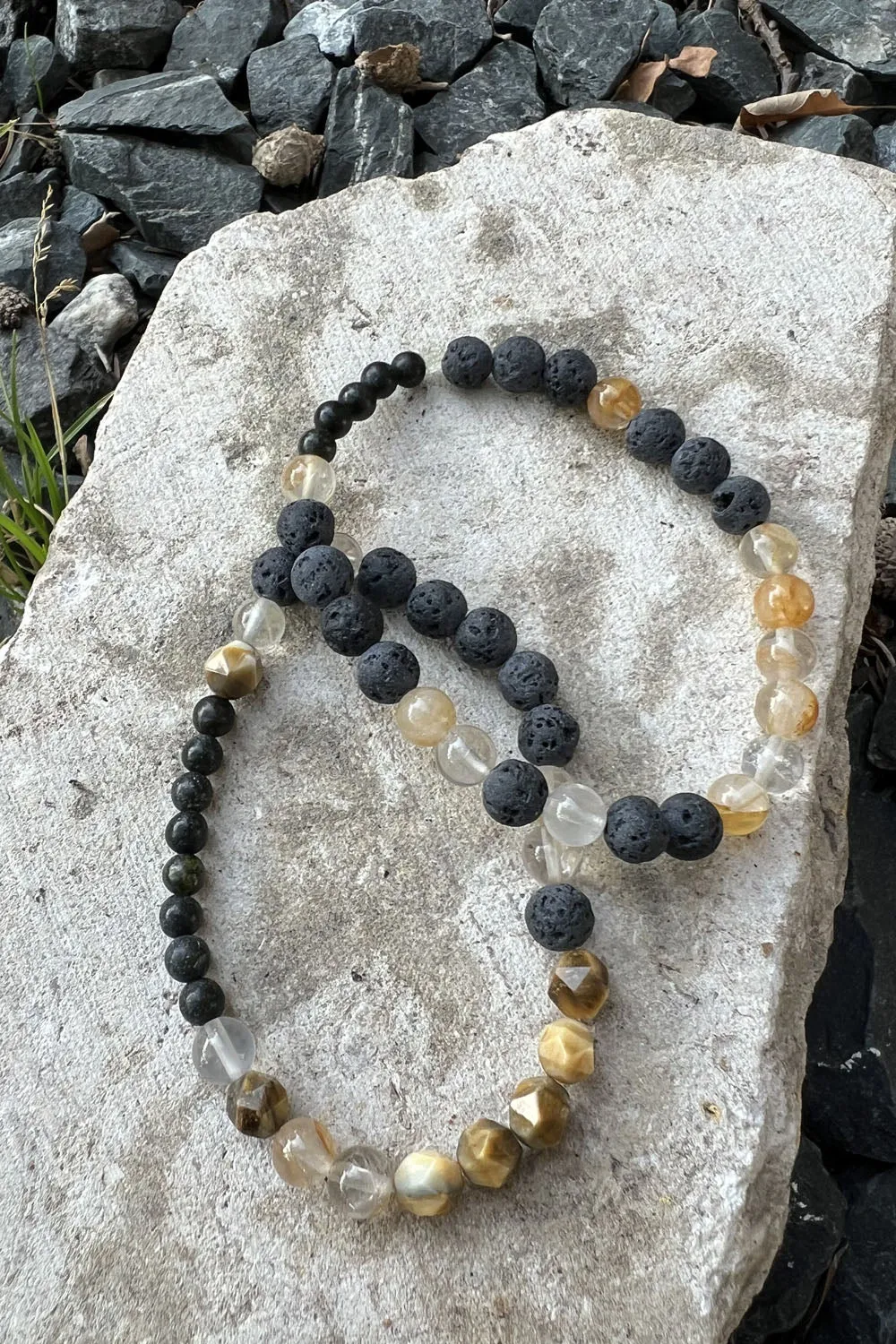 Beaded Bracelet - Healing Earth sold by Anne Mulaire product image thumbnail 2