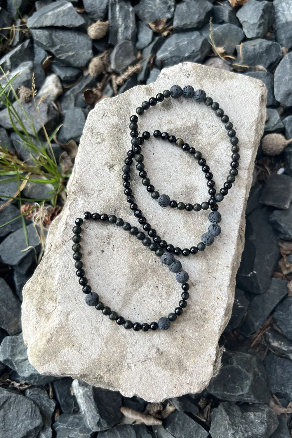 Beaded Bracelet -Energy Protection & Grounding sold by Anne Mulaire product image thumbnail 2