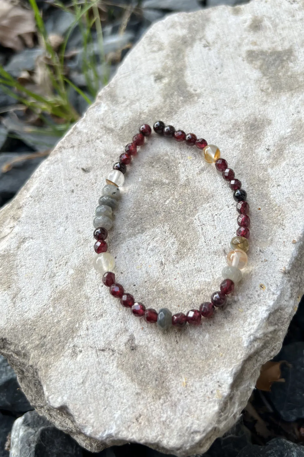 Beaded Bracelet - Immunity & Vitality Boost sold by Anne Mulaire