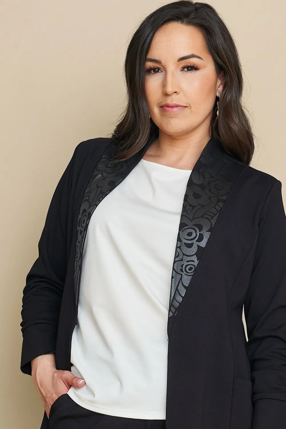 PRAIRIE PRIDE Long Vest sold by Anne Mulaire product image thumbnail 5