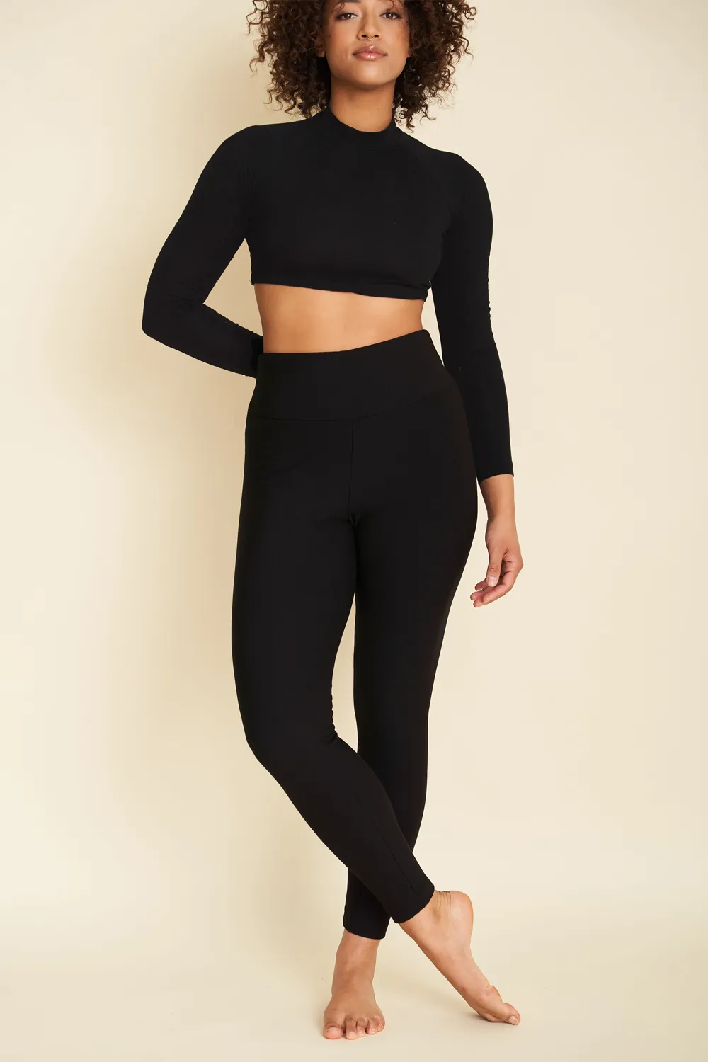 WINTER SEASON Legging- Black sold by Anne Mulaire product image thumbnail 4