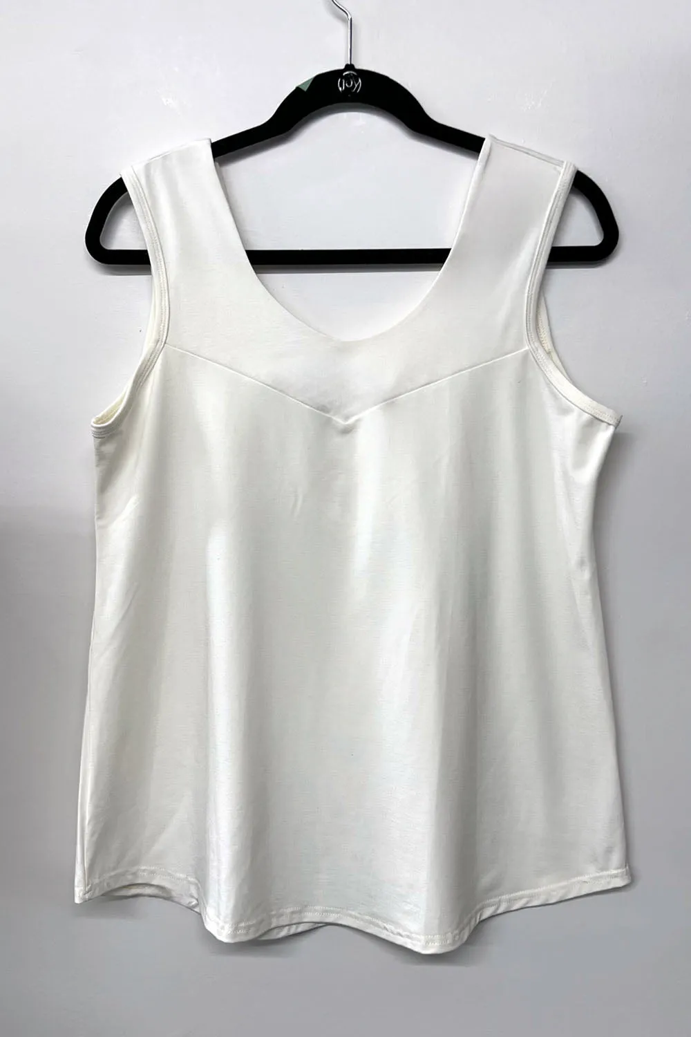 RESALE - Molina Tank- L - Cream- RE486 sold by Anne Mulaire