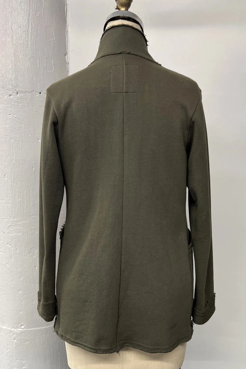 RESALE -Atlas Jacket- Khaki- S- RE494 sold by Anne Mulaire product image thumbnail 2