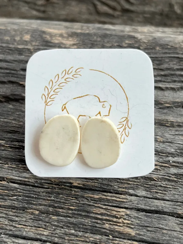 Sheppards Hook - Antler Stud Earrings- #1025 sold by Anne Mulaire