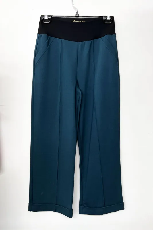 RESALE - New Day Capris - S - Teal - RE535 sold by Anne Mulaire
