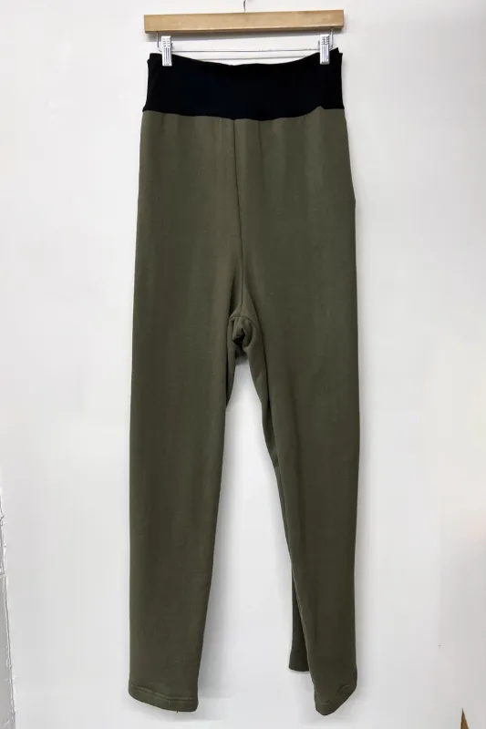 RESALE - Bastien Cotton Pant - 4X - Khaki - RE507 sold by Anne Mulaire