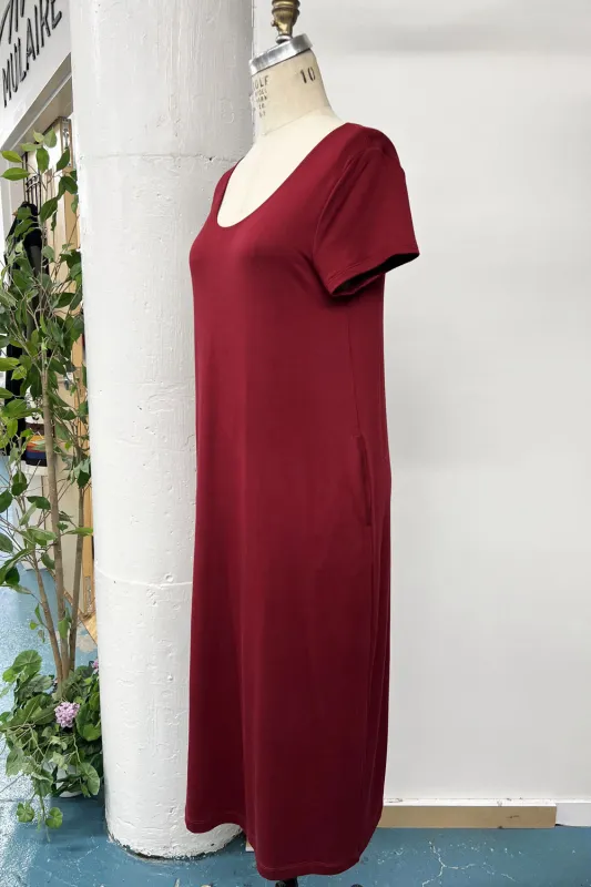 RESALE - Selena Dress - S - Scarlet- RE504 made by Anne Mulaire