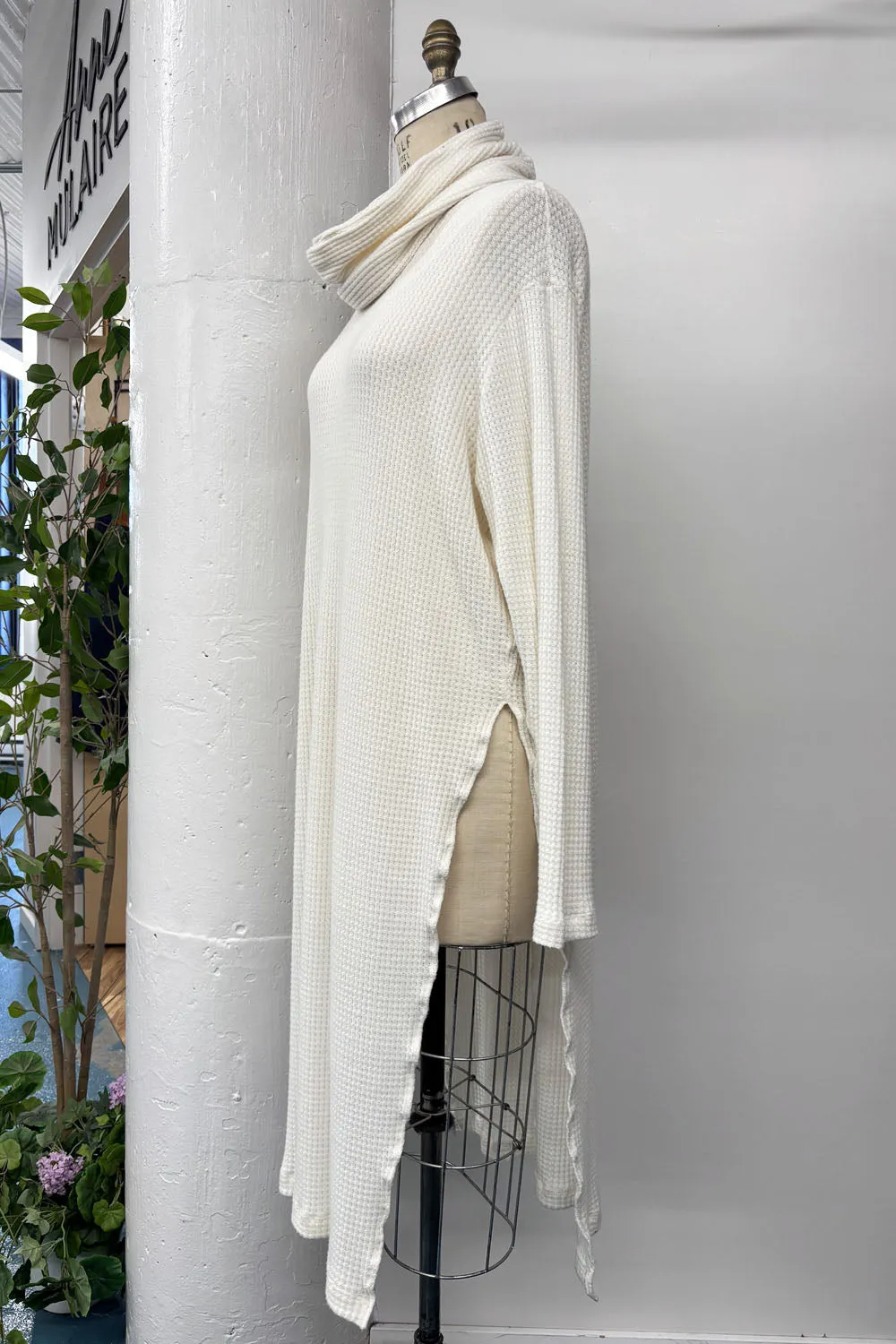 RESALE - Charlotte Tunic - L/XL - Cream- RE547 sold by Anne Mulaire