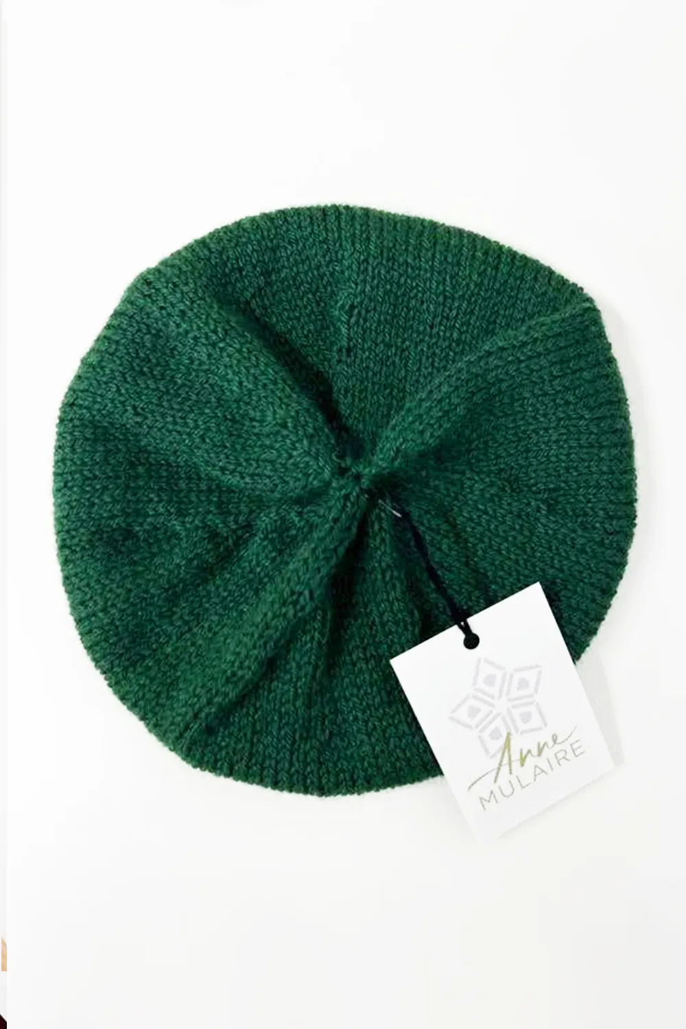 KNITS - 100% Wool Beret Toque- Pine sold by Anne Mulaire product image thumbnail 3
