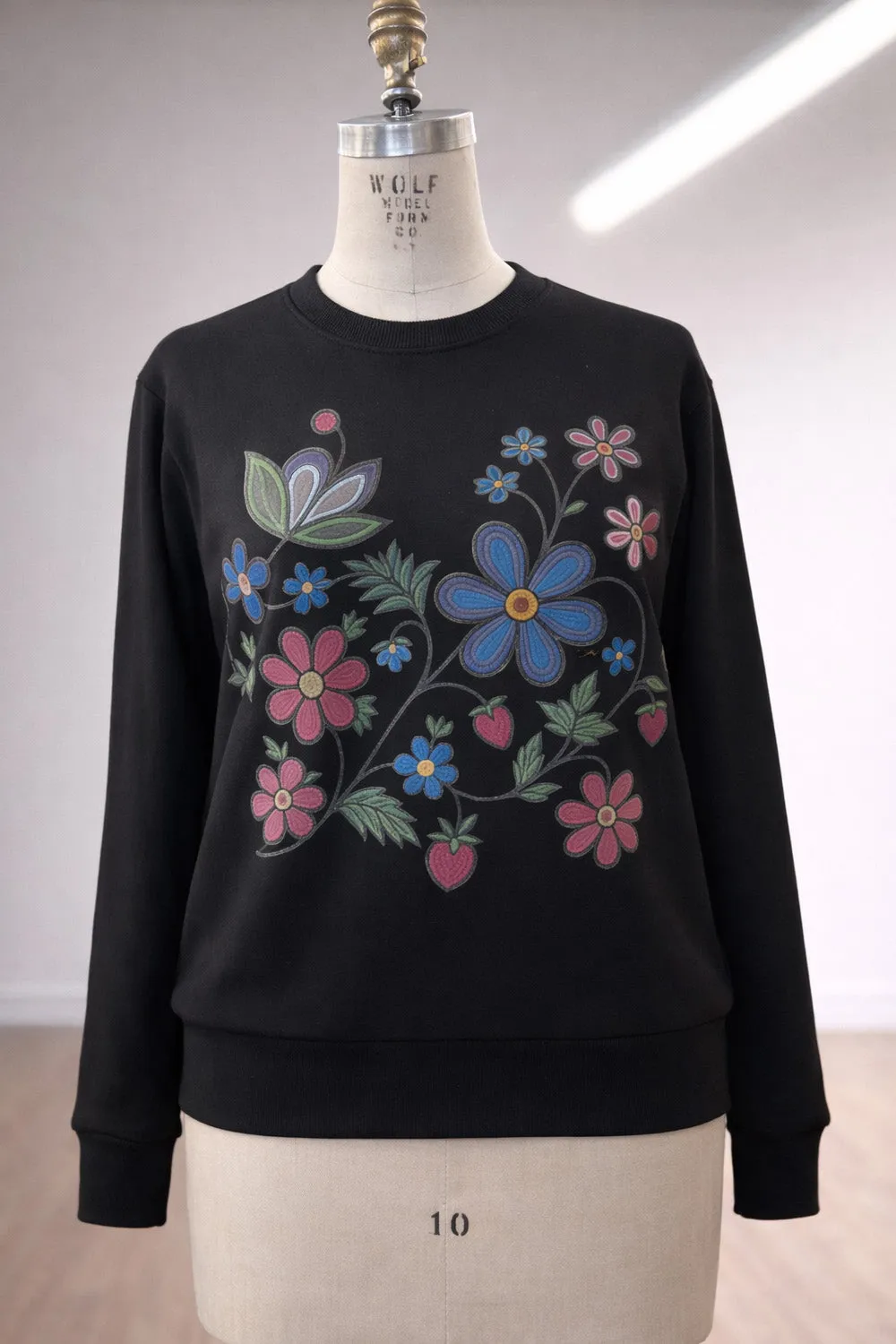 Berry Premium Bamboo Crewneck sold by Anne Mulaire product image thumbnail 3