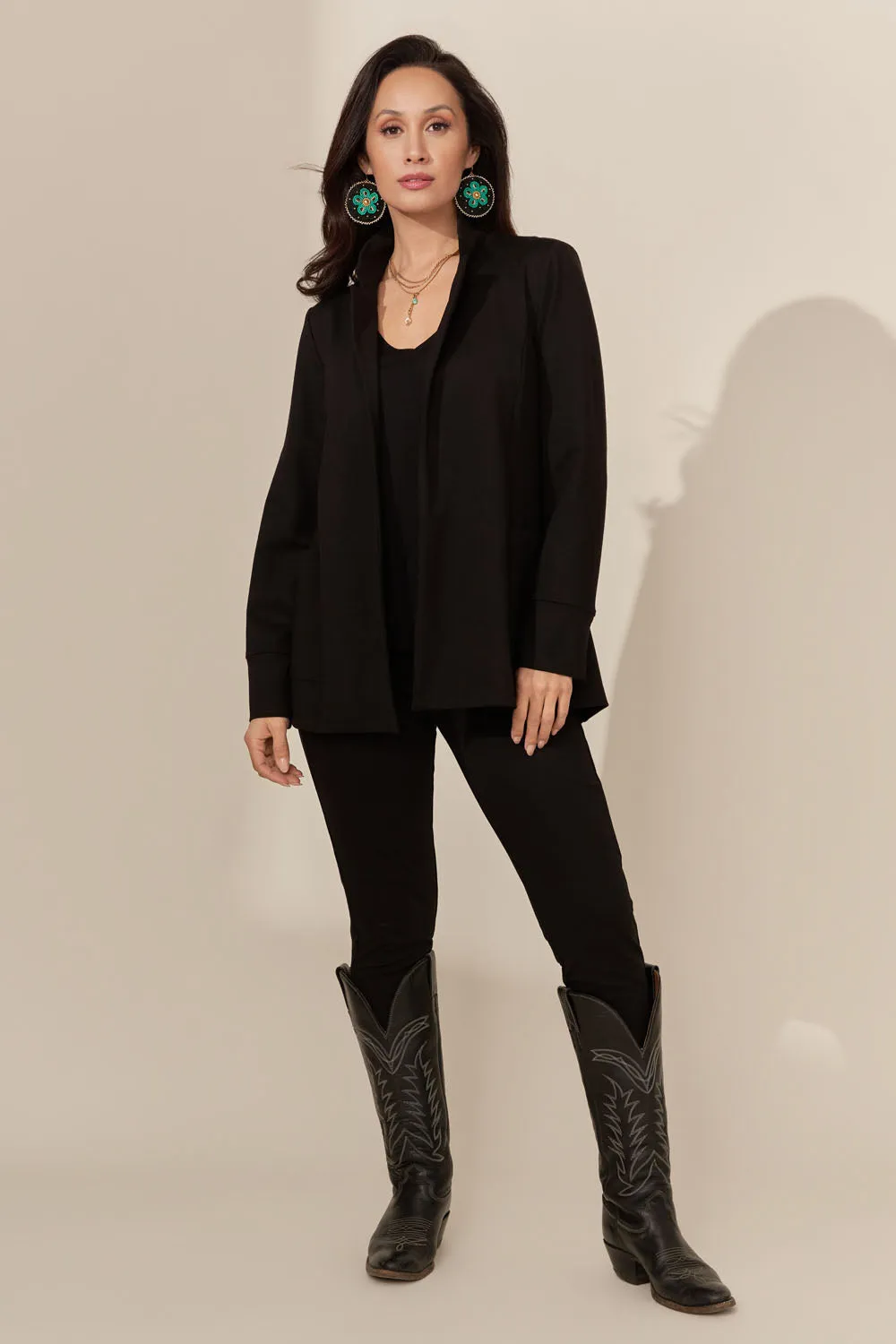 Voyageur Open Back Jacket sold by Anne Mulaire product image thumbnail 2