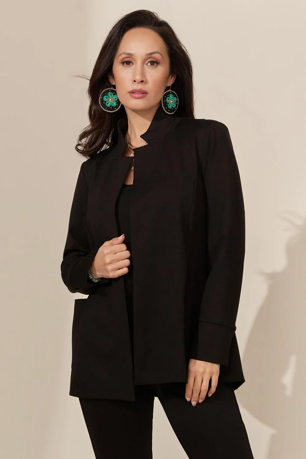 Voyageur Open Back Jacket sold by Anne Mulaire product image thumbnail 3
