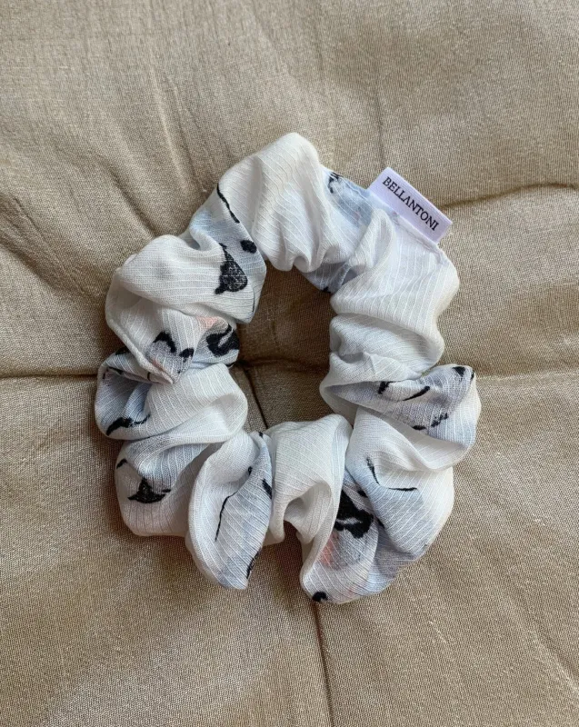 Recycled Scrunchie - Blue Floral sold by BELLANTONI