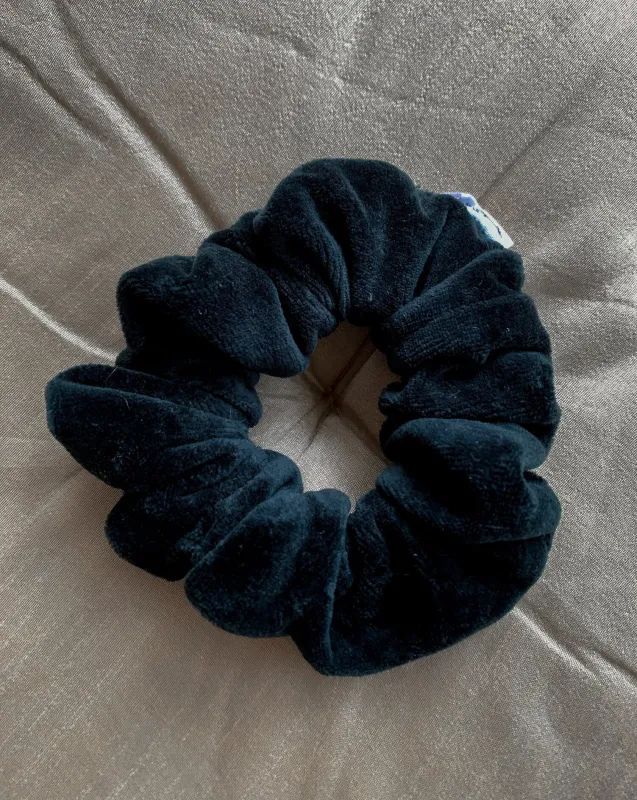 Organic Cotton Bamboo Velour Scrunchie – Forest sold by BELLANTONI