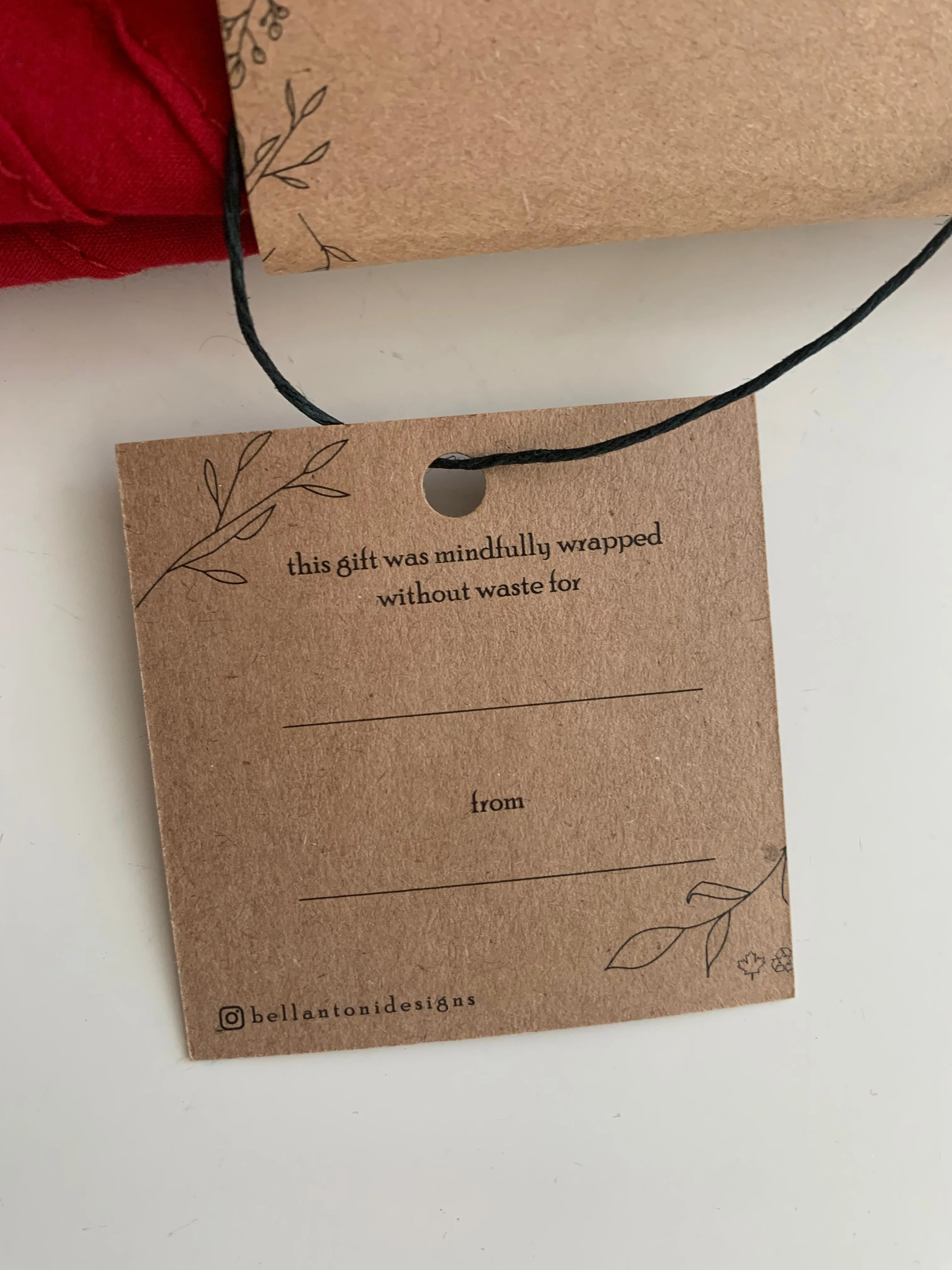 Re•Nu Wrap - Zero Waste Furoshiki Wrap - Single Wrap sold by BELLANTONI product image thumbnail 5