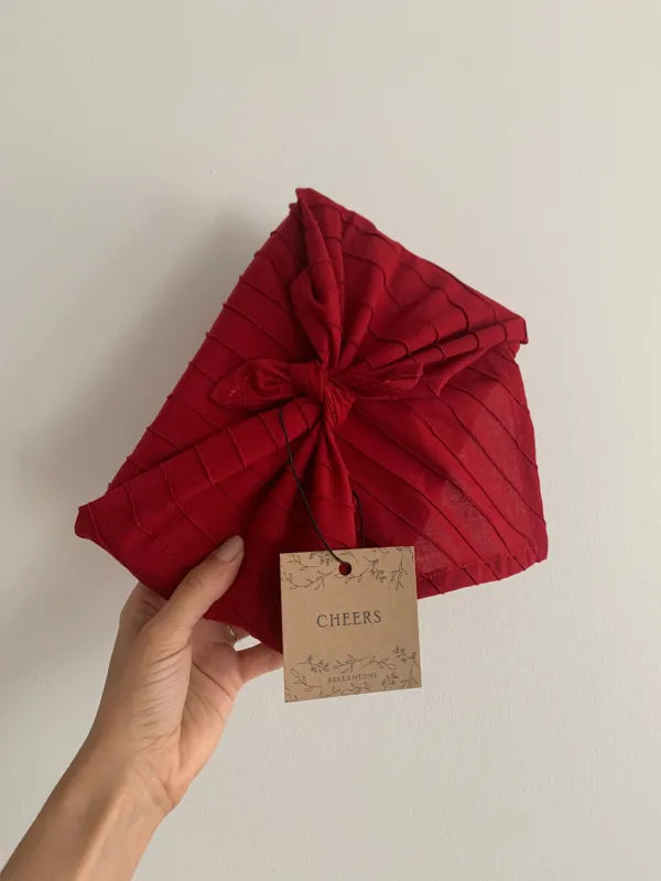 Re•Nu Wrap - Zero Waste Furoshiki Wrap - Single Wrap sold by BELLANTONI