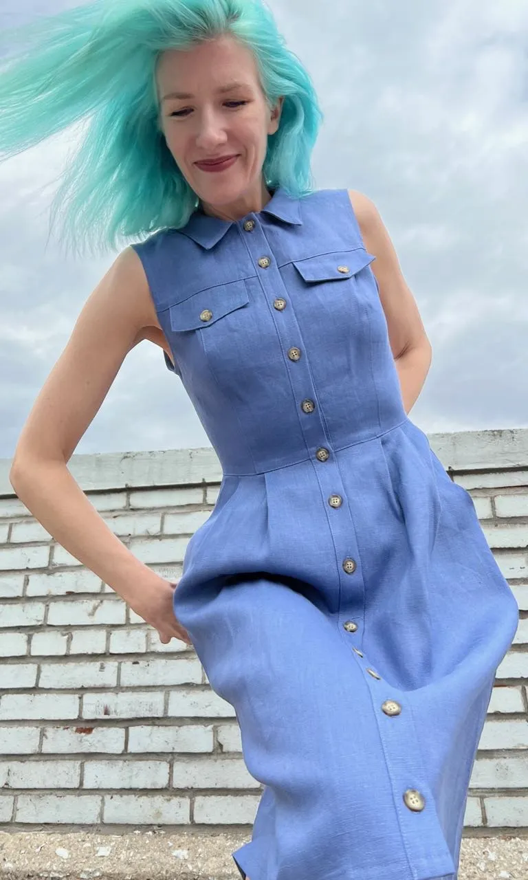 Tree Mouse Dress - Hyacinth sold by Birds of North America product image thumbnail 2