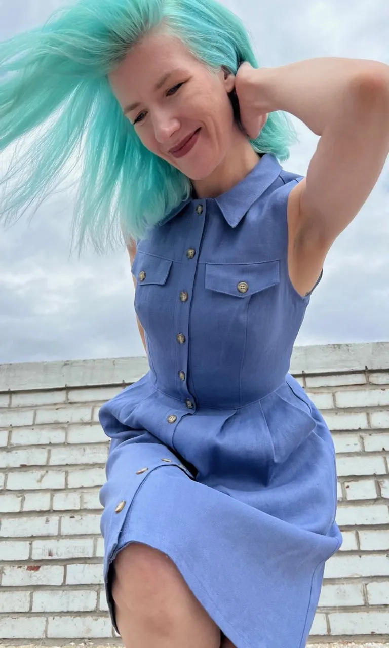 Tree Mouse Dress - Hyacinth sold by Birds of North America product image thumbnail 4