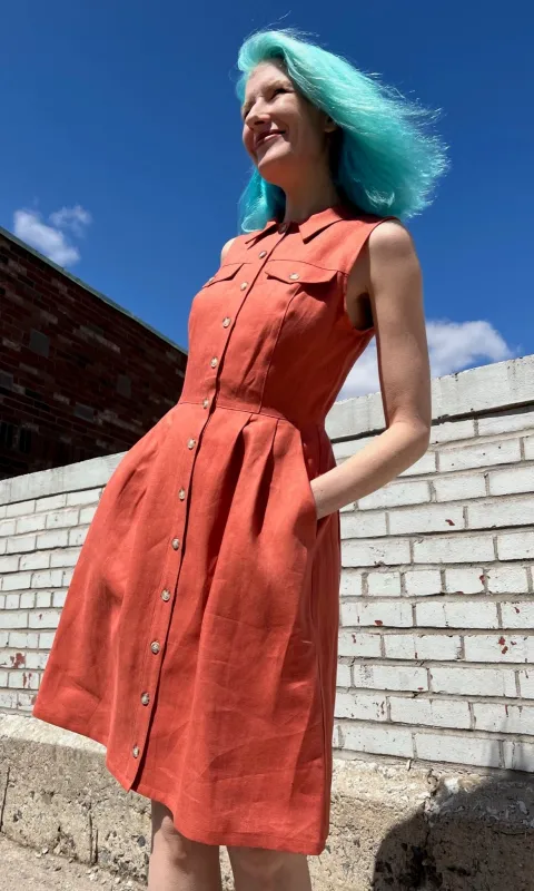 Tree Mouse Dress - Canyon sold by Birds of North America