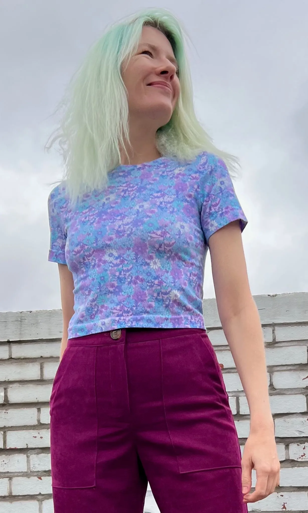 Beetlehead Tee - Aster sold by Birds of North America