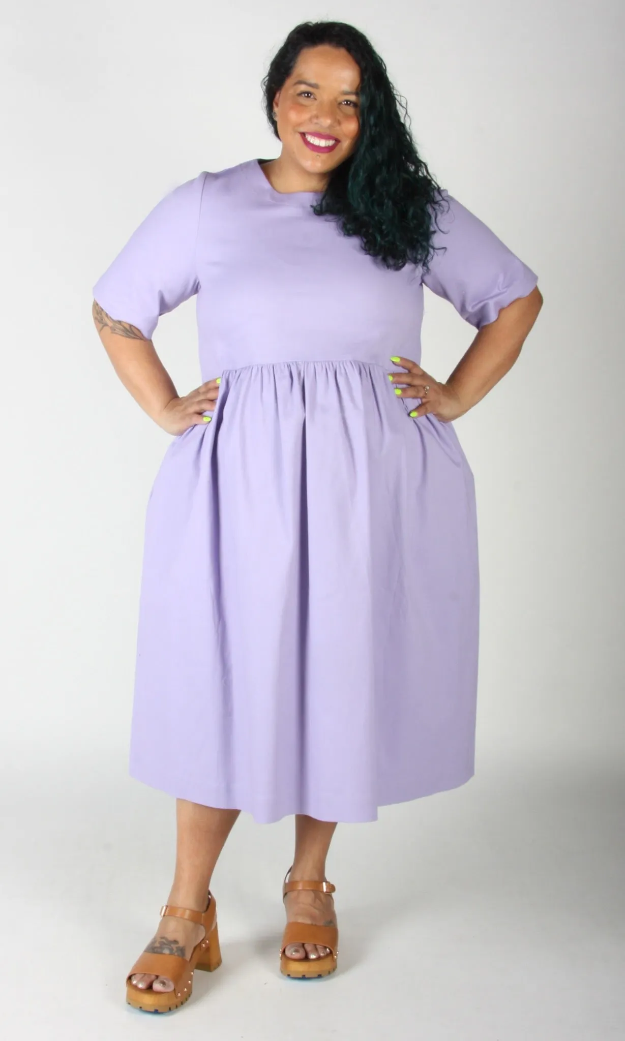 SS387 - XS - Tiger Shrike Dress - Tangerine sold by Birds of North America product image thumbnail 4