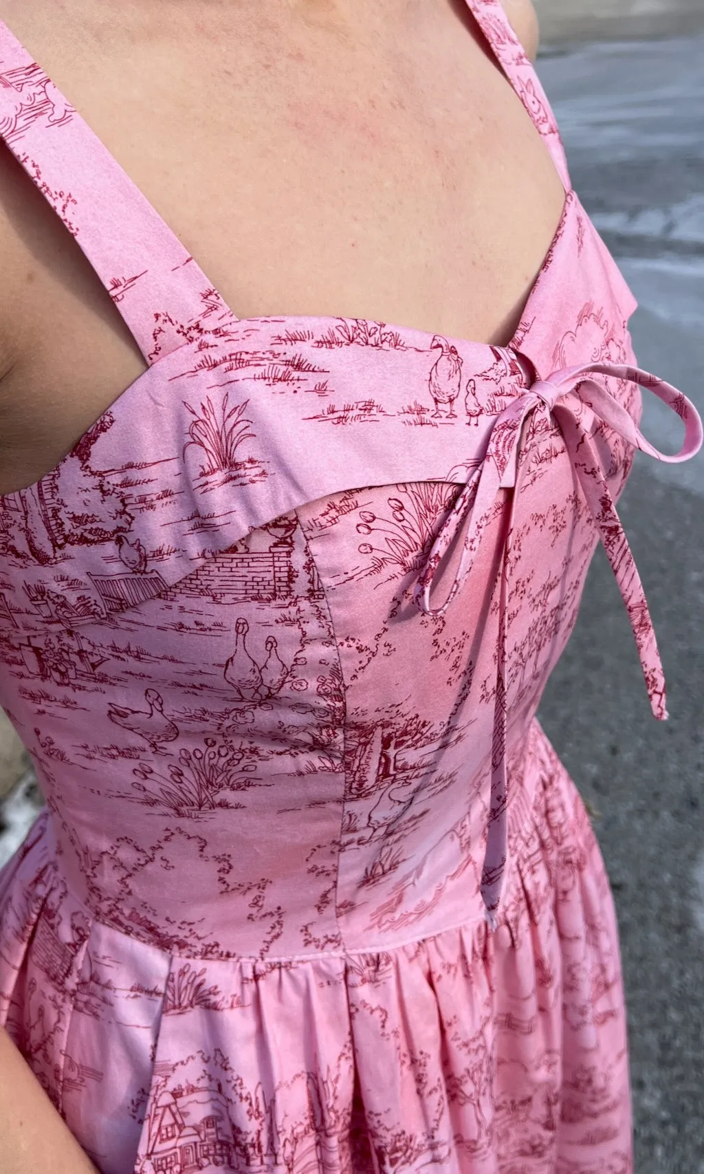 Prinia Dress - Morning Pastoral sold by Birds of North America product image thumbnail 2