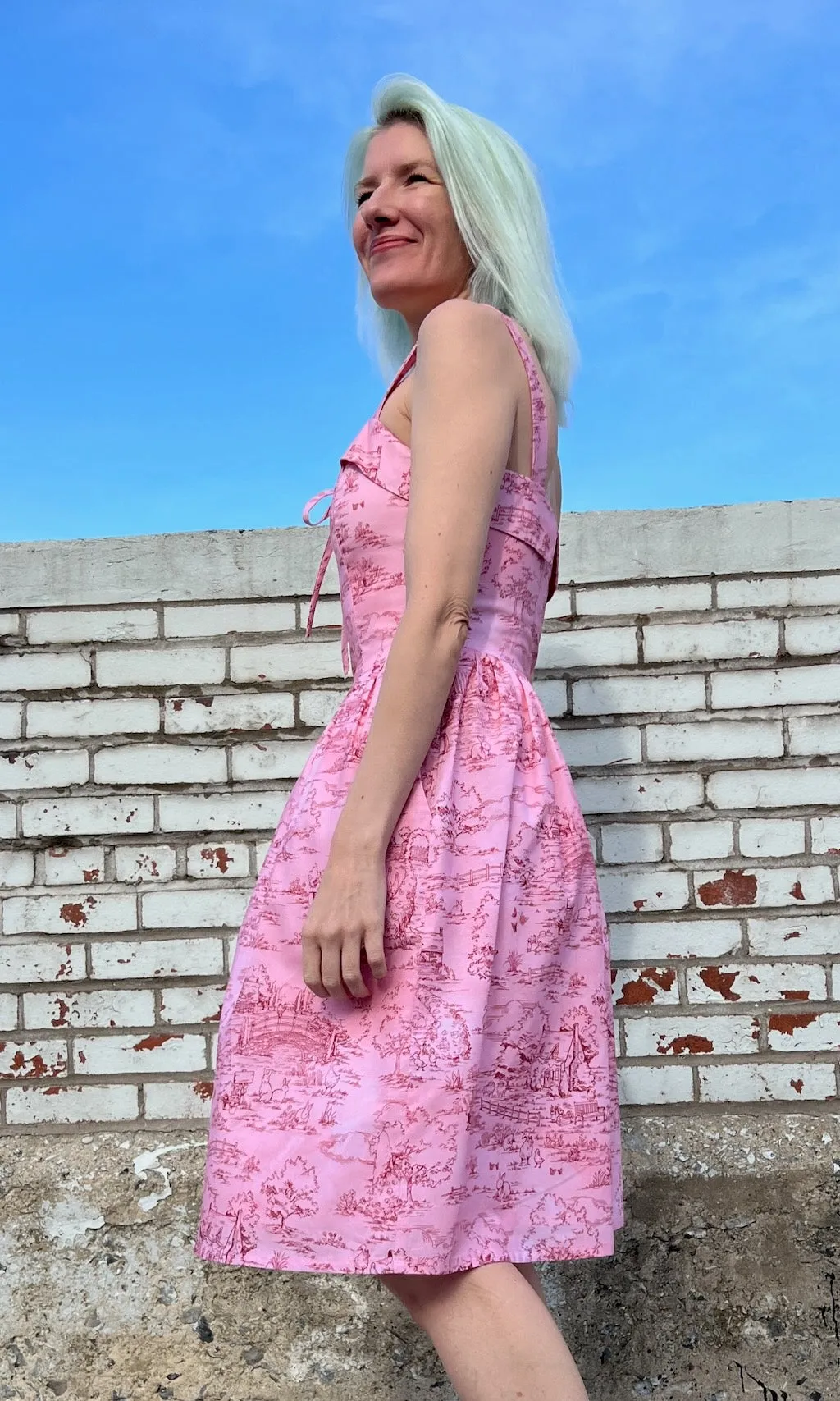 Prinia Dress - Morning Pastoral sold by Birds of North America product image thumbnail 5