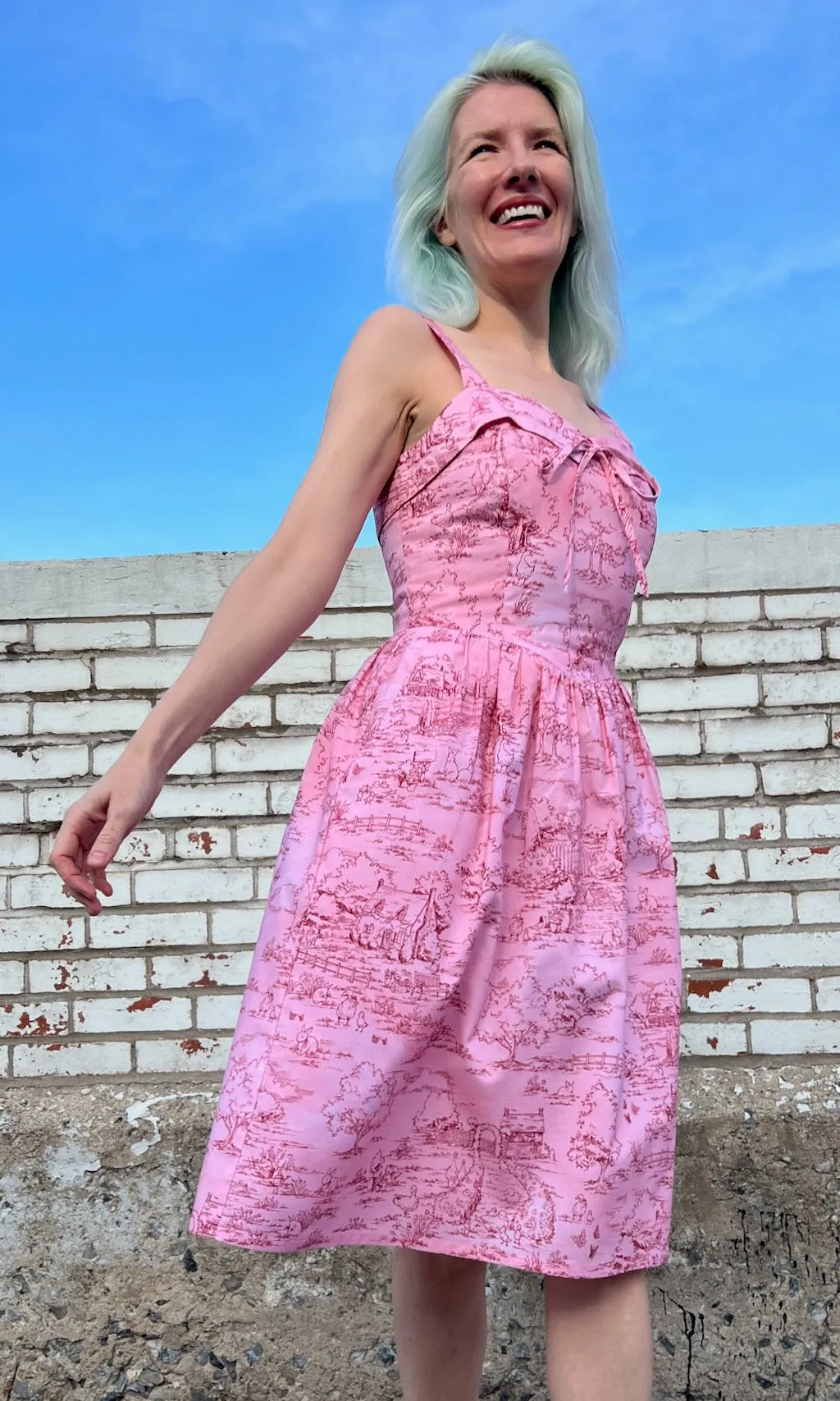 Prinia Dress - Morning Pastoral sold by Birds of North America product image thumbnail 4