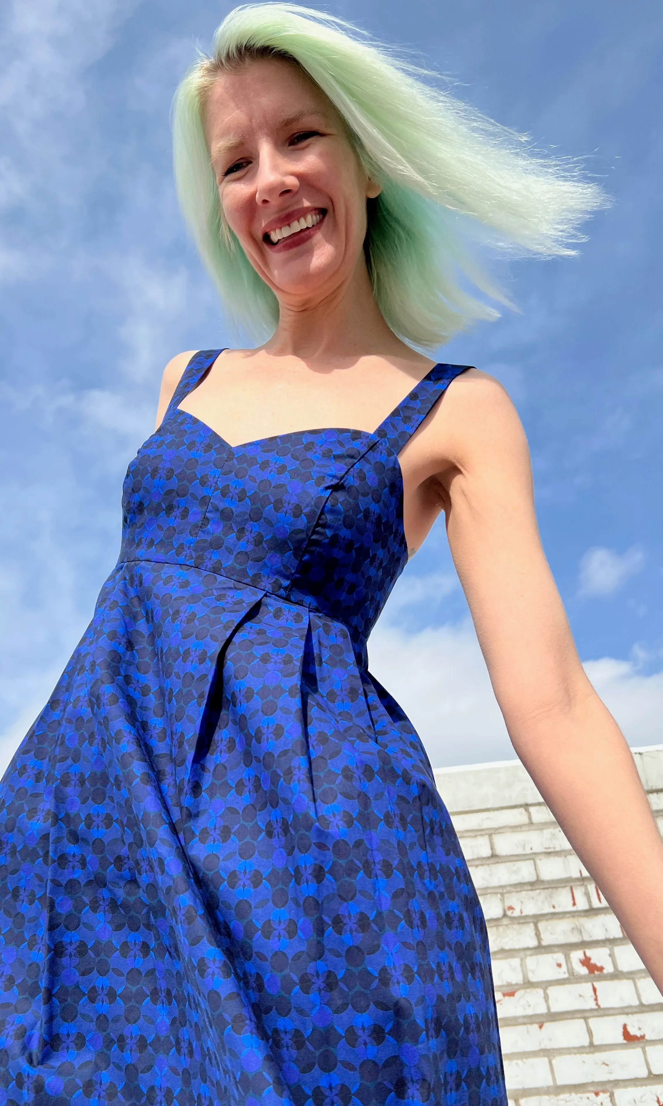 Twite Dress - Zaffre Glass sold by Birds of North America product image thumbnail 4