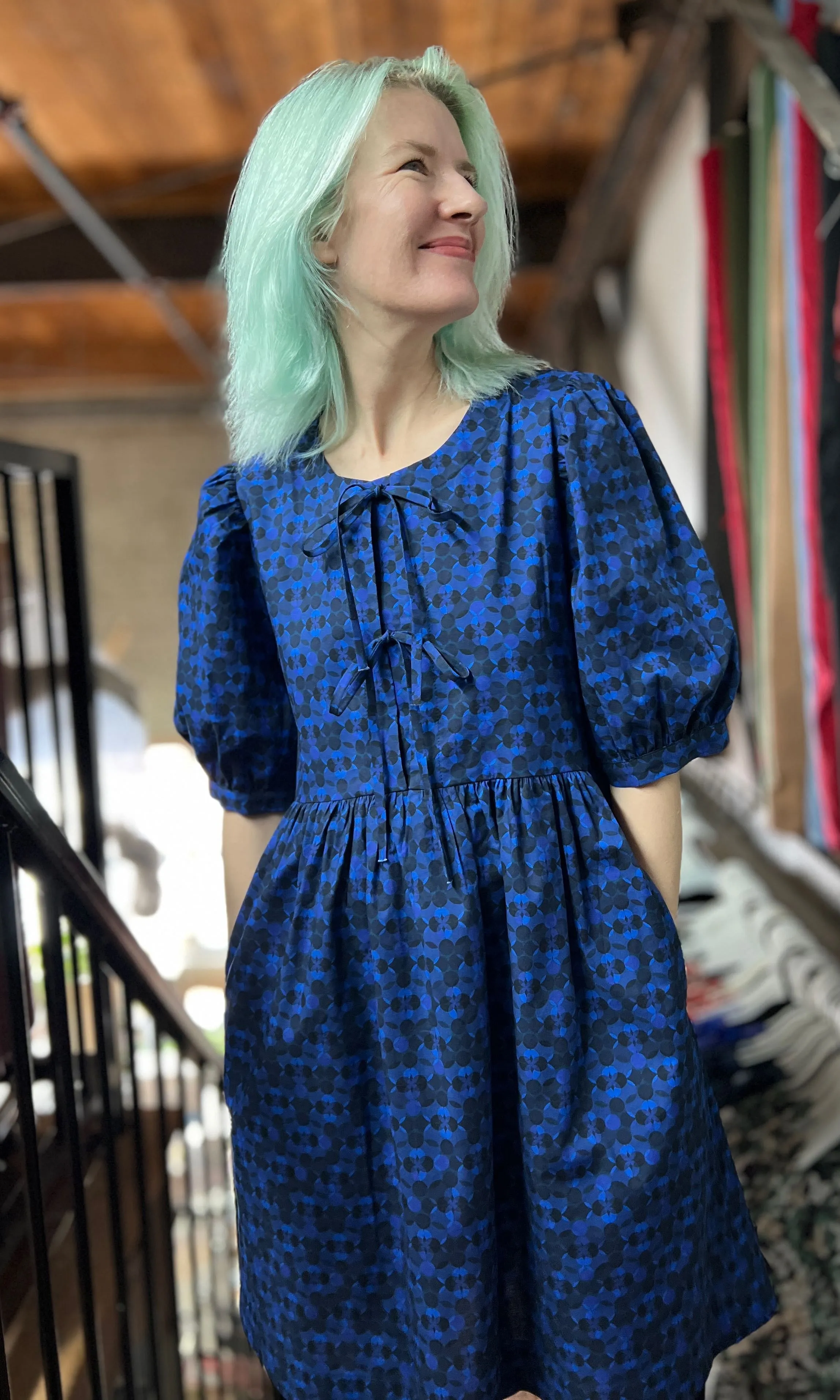 Corvid Dress - Zaffre Glass sold by Birds of North America product image thumbnail 4