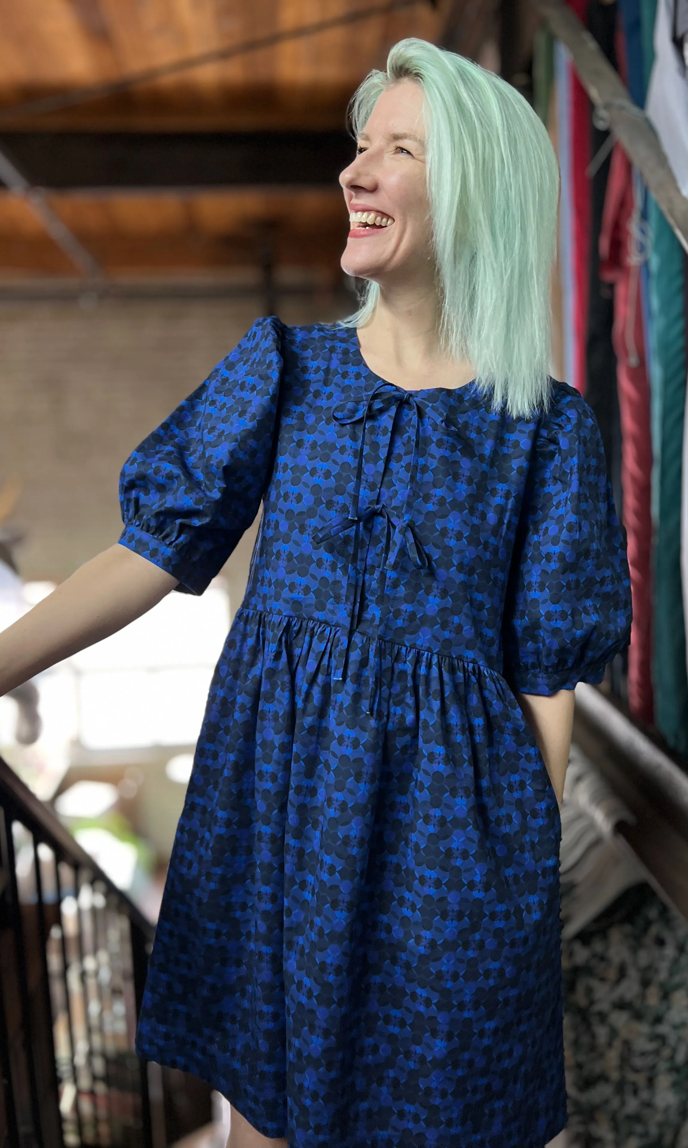 Corvid Dress - Zaffre Glass sold by Birds of North America product image thumbnail 2