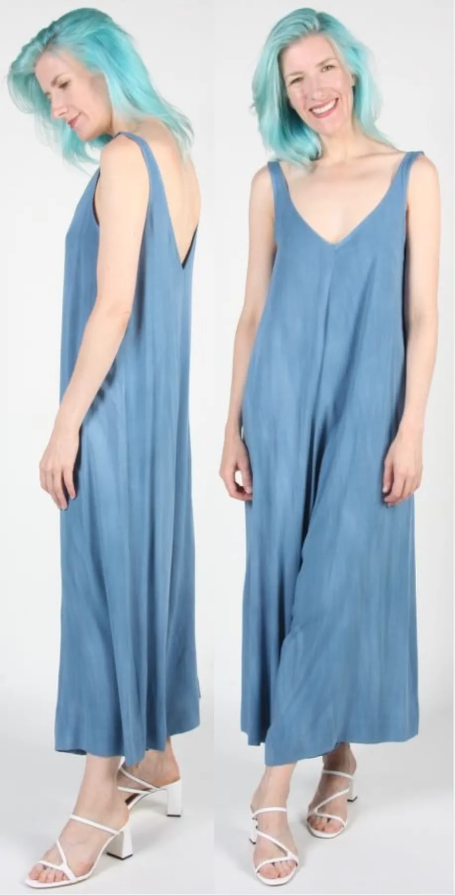 RN974 - XL - Bobwhite Jumpsuit - Sand Washed Blue sold by Birds of North America product image thumbnail 3